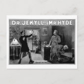 Dr. Jekyll en de heer Hyde Briefkaart (Voorkant)
