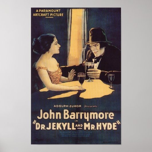Dr. Jekyll en de heer Hyde Movie Poster (Voorkant)