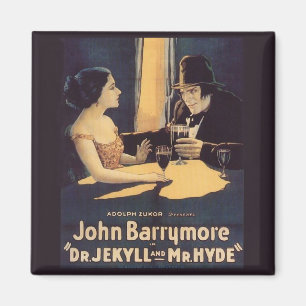 Dr. Jekyll en de heer Hyde  Movie Poster Magneet