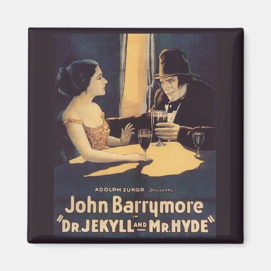 Dr. Jekyll en de heer Hyde  Movie Poster Magneet (Voorkant)