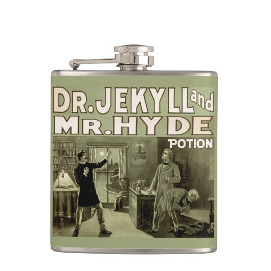 Dr. Jekyll en de heer Hyde Potion Heupfles (Voorkant)