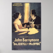 Dr. Jekyll en Mr. Hyde (1920) Movie Poster (Voorkant)