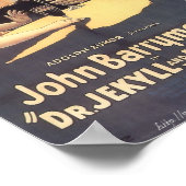 Dr. Jekyll en Mr. Hyde (1920) Movie Poster (Hoek)