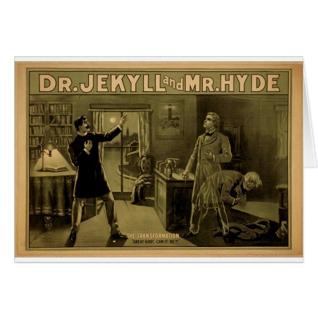 Dr. Jekyll en Mr. Hyde, 'De transformatie' (Voorkant Horizontaal)