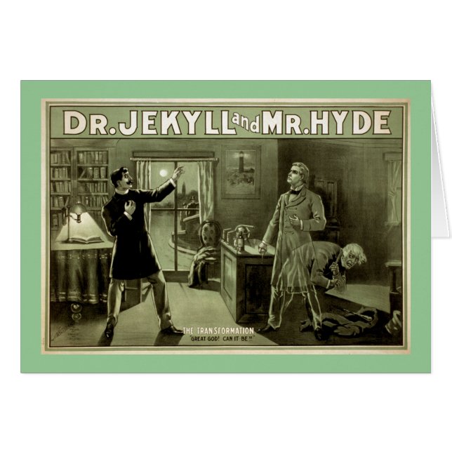 Dr. Jekyll  Theater Poster (Voorkant Horizontaal)