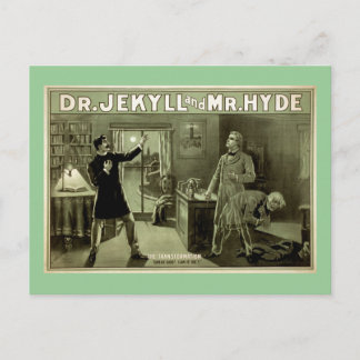 Dr. Jekyll  Theater Poster Briefkaart