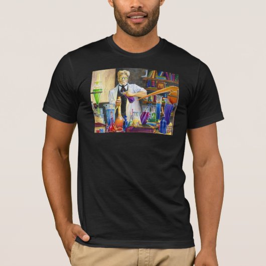 Dr. Jekyll's laboratorium T-shirt (Voorkant)