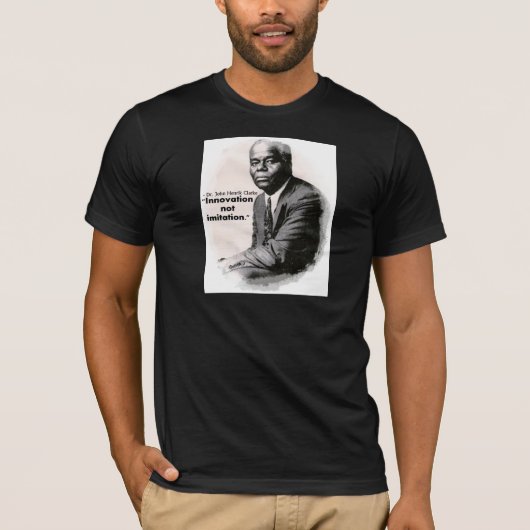 Dr. John Henrik Clarke T-shirt (Voorkant)