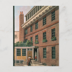 Dr. Johnson en zijn dienaar, Francis in Bolt Briefkaart