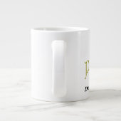 Dr. (Jouw naam) PhD Afstuderen Grote Koffiekop (Achterkant)