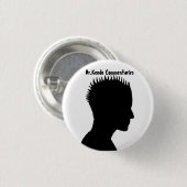 Dr. Kendo Pin Ronde Button 3,2 Cm (Voorkant /achterkant)
