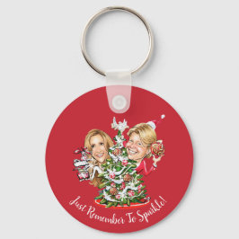 Dr. Kerstman Fan Sleutelhanger