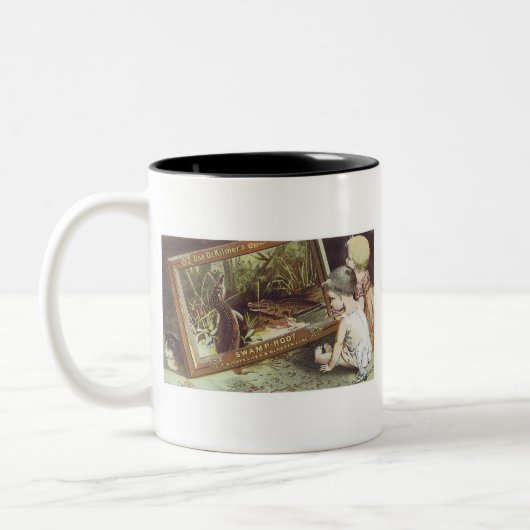 Dr. Kilmers Swamp Root Tweekleurige Koffiemok (Links)