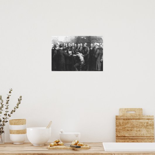 Dr Koch's Treatment for Consumption Poster (Keuken)