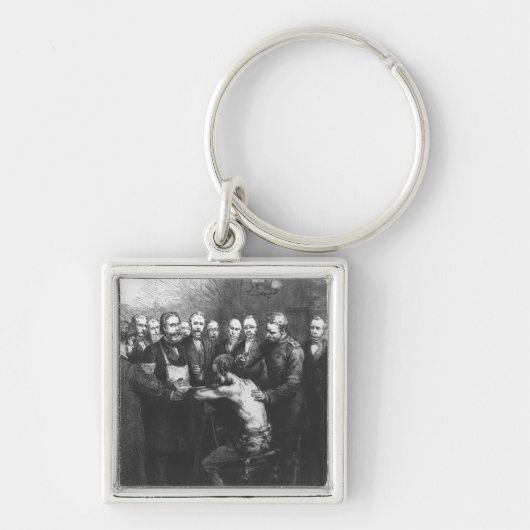 Dr Koch's Treatment for Consumption Sleutelhanger (Voorkant)