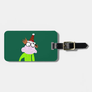 Dr. LeBrick Bah Humbug kerstmis Bagagelabel