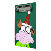 Dr. LeBrick Bah Humbug kerstmis Mini Klembord (Angled2)