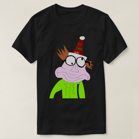 Dr. LeBrick Bah Humbug kerstmis T-shirt (Design voorkant)