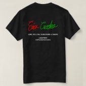 Dr. LeBrick Bah Humbug kerstmis T-shirt (Design achterkant)