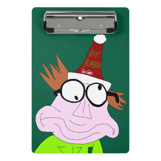 Dr. LeBrick Bah Humbug xmas Mini Klembord (Voorkant)