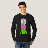 Dr. LeBrick Grote ogen T-shirt (Voorkant volledig)