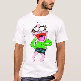 Dr. LeBrick in zomerse korte broek - Erica Crooks T-shirt