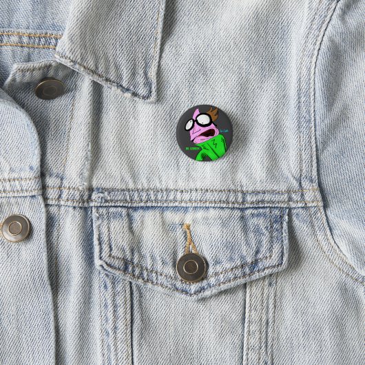 Dr. LeBrick kunst 2018 Ronde Button 3,2 Cm (In situ)