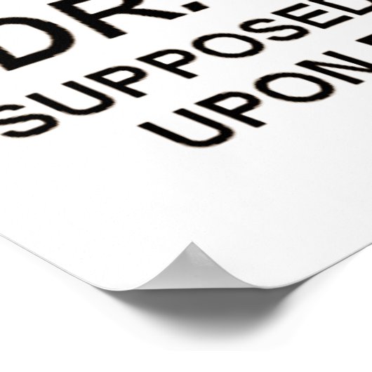 Dr Livingstone, neem ik aan? Poster (Hoek)