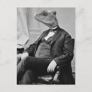Dr. Lizard Briefkaart
