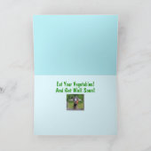 Dr. Llama Funny krijgt het goed Kaart (Binnen)