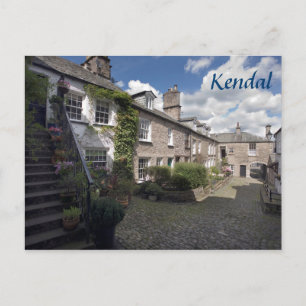 Dr. Mannings Yard in Kendal souvenir foto Briefkaart