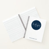 Dr. Margaret Journal - Zacht of hard Hoesje - Blau Notitieboek (Binnen)