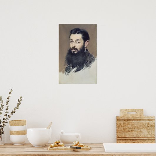 Dr. Materne, arts van Napoleon III c.1880-81 Poster (Keuken)