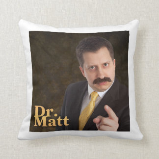 Dr. Matt's Face Pillow Kussen