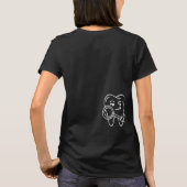 Dr.Molaris Funny Dentist Front & Back Print t-shir T-shirt (Achterkant)