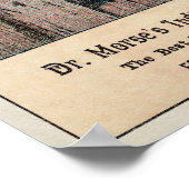 Dr. Morse Cat Trade Card #2 (van 4) Poster (Hoek)