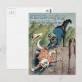 Dr. Morse Cat Trade Card #3 (van 4) Briefkaart (Voorkant / Achterkant)