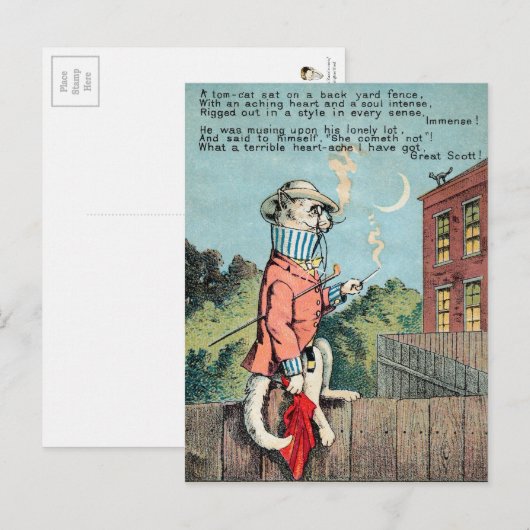 Dr. Morse Cat Trade Kaart #1 (van 4) (Voorkant / Achterkant)