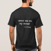 Dr Naugle is mijn Homeboy T-shirt (Achterkant)