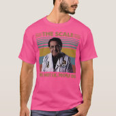 Dr. Nowzaradan De weegschaal ligt niet  T-shirt (Voorkant)