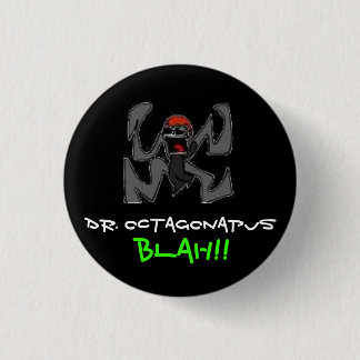 Dr. Octagonapus - Gepersonaliseerd Ronde Button 3,2 Cm