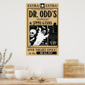 Dr., Odd's Spook-A-Rama Poster (Keuken)