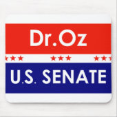 Dr. Oz US Senate Pennsylvania Muismat (Voorkant)