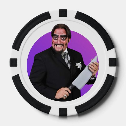 Dr. Paul Bearer Pokerfiches Poker Chips (Voorkant)