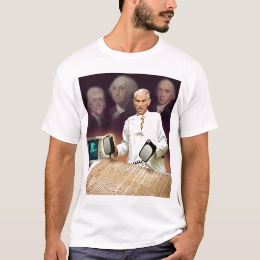 Dr. Paul doet de Grondwet nieuw leven ingeblazen T-shirt (Voorkant)