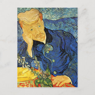 Dr Paul Gachet Portrait, Vincent Van Gogh Briefkaart