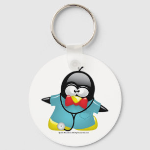 Dr. Penguin Sleutelhanger