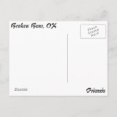 Dr. Pepper en een Hair Cut Briefkaart (Achterkant)