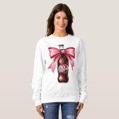 Dr.Pepper Pink Bow Coquette Sweatshirt (Voorkant volledig)