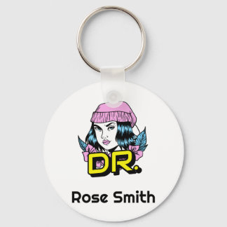 Dr. PhD Doctor Afstuderen Gift Sleutelhanger